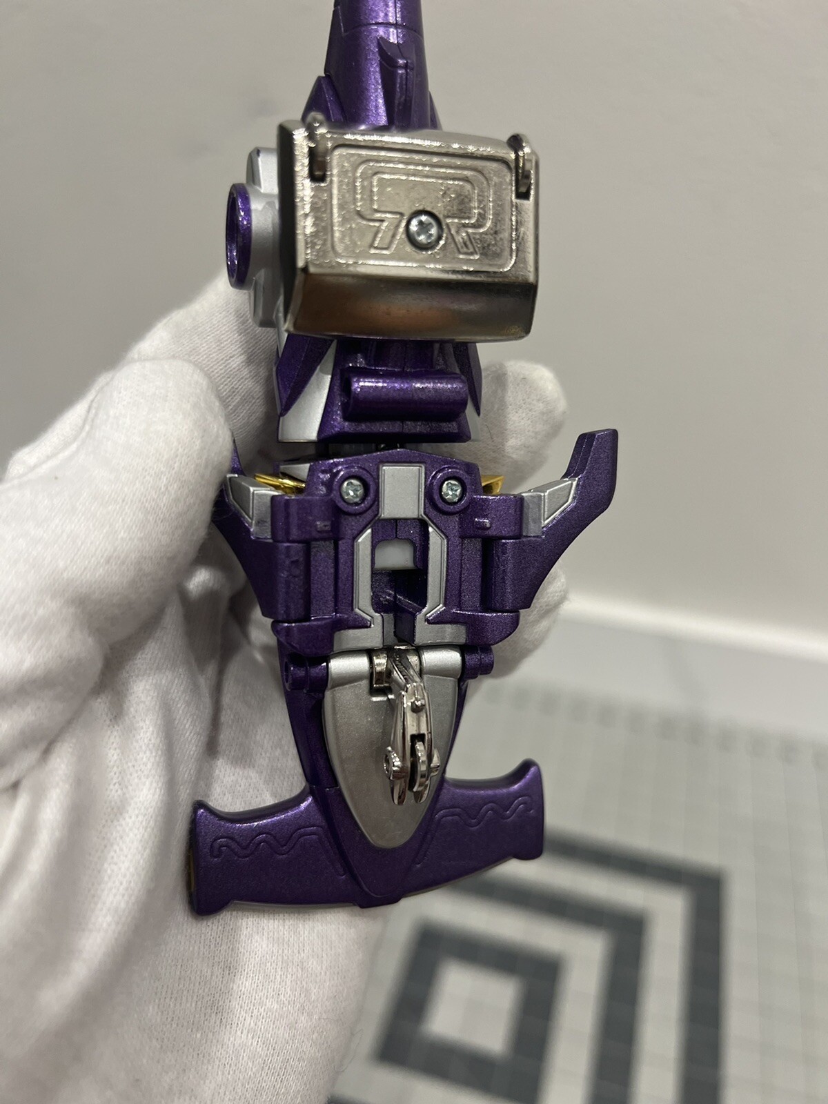 2001 Power Ranger Wild Force Hammer Shark Zord / Gao HammerHead