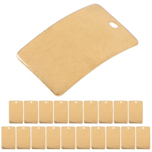 25 Pcs Copper Sheet Label Brass Plates for Diy Crafting Supplies - Bild 12 von 12