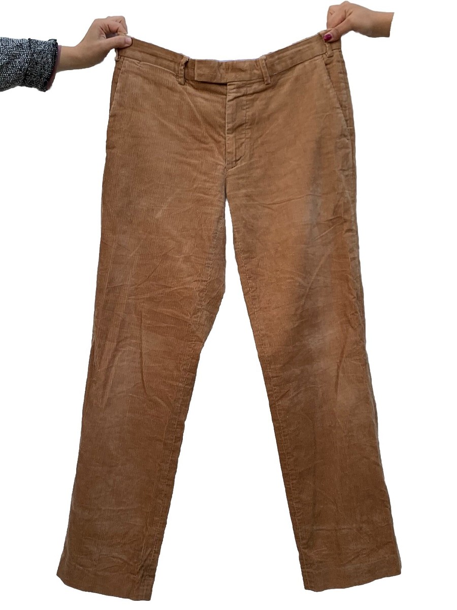 Polo Ralph Lauren Men's Corduroy Pants Brown Classic Fit