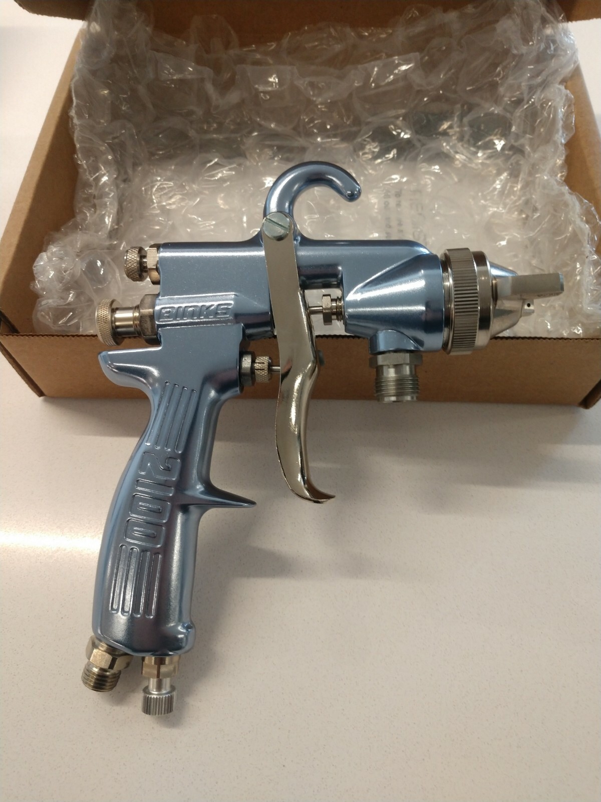 Binks 2100 Pressure Feed Conventional Spray Gun 66SS/66SD eBay