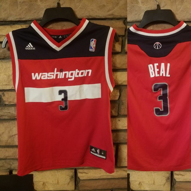 Washington Wizards Jersey YOUTH KIDS MEDIUM Red #3 Bradley Beal NBA Fashion C3 | eBay