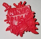 Teenage Mutant Ninja Turtles 1990 Pizza Face Shield Accessory Vintage TMNT