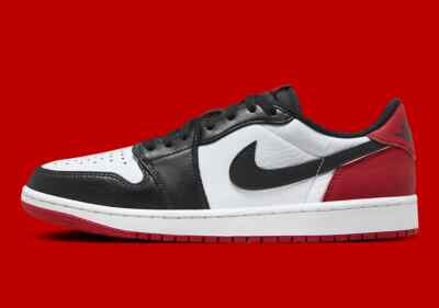 2023 Nike Air Jordan 1 Retro Low OG Black Toe CZ0790-106