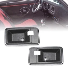 New Interior Door Handle Bezel Cup Set For 1976-1981 Firebird Trans Am & Camaro