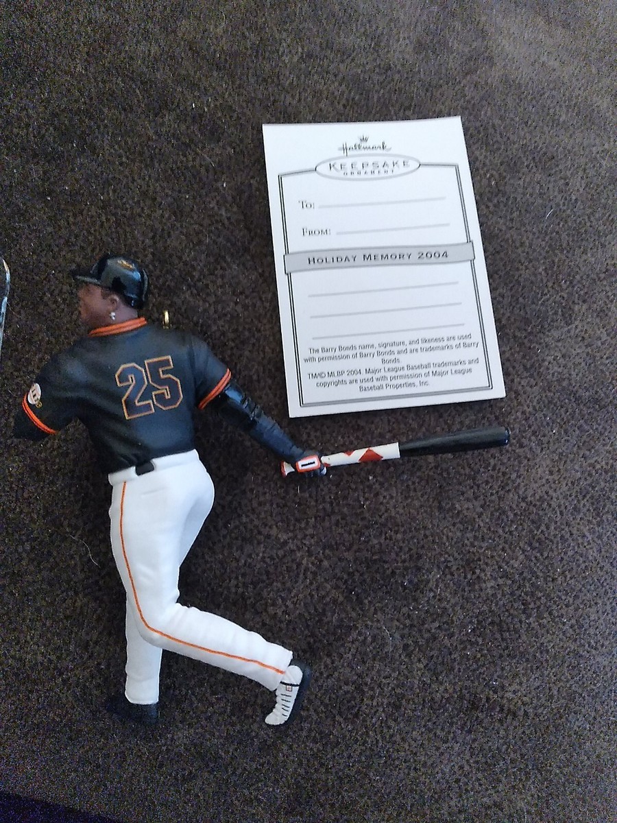 スポーツ Hallmark Keepsake Ornament Barry Bonds Hallmark Keepsake Ornament BARRY BONDS At The Ballpark 2004 NIB | eBay