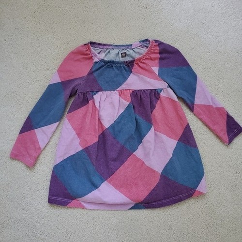 Tea Collection Girls' Annella Empire Baby Dress sz18-24m - Picture 1 of 8