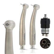 LANJING Dental High Speed Handpiece Ti-MAX Turbine S-Max NSK QD-J Coupler 4 Hole