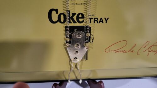 Signed Coca-Cola Serving Tray "The Pause That Refreshes" 1993 Pamela C. Renfroe - Picture 15 of 20