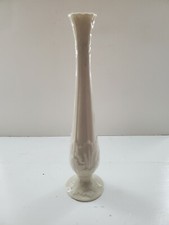 LENOX FLORENTINE BUD VASE 10.75" TALL MADE IN USA GOLD TRIM