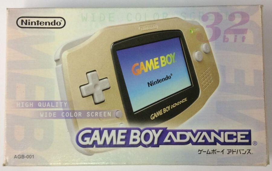 GAMEBOY ADVANCE　限定ゴールド　ゲームボーイアドバンス本体 Nintendo Gameboy Advance Gold Console GB GBA Boxed | eBay
