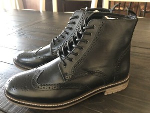silver lace up boots