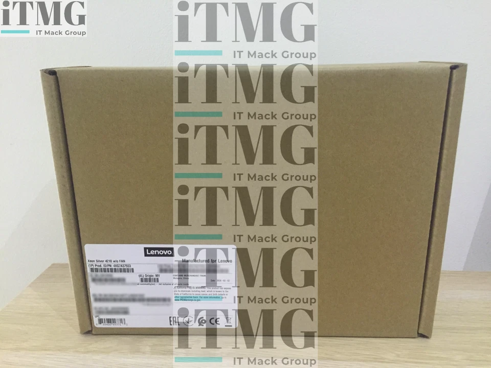 4XG7A37933 SR530/SR570/SR630 Intel Xeon Silver 4210 10C 85W 2.2GHz Processor w/o - Image 2 of 3