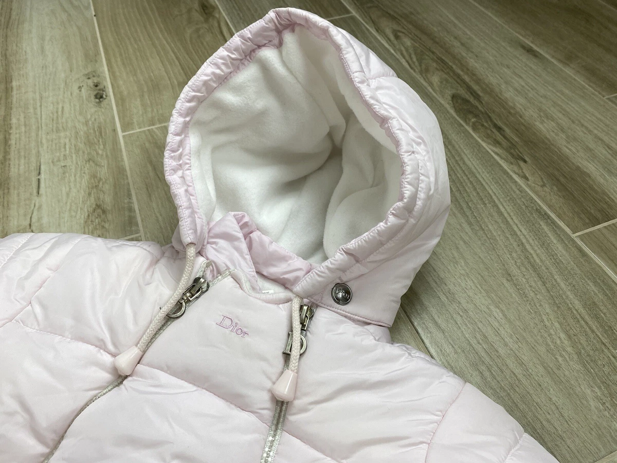 Baby DIOR Snowsuit / Pramsuit Pink Baby Girls Sz 2A Authentic | eBay