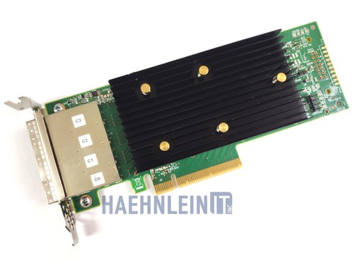 Avago Broadcom LSI 9400-16e SATA / SAS HBA Controller 12Gbps IT-Mode SFF-8644 - Picture 3 of 4