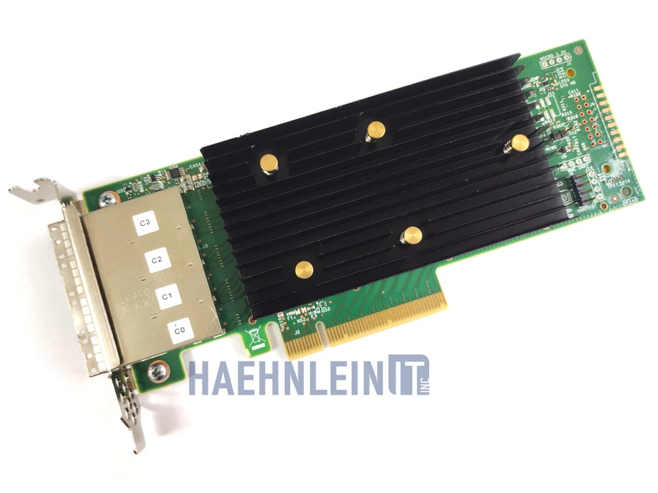 Avago Broadcom LSI 9400-16e SATA / SAS HBA Controller 12Gbps IT-Mode SFF-8644 - Image 3 of 4