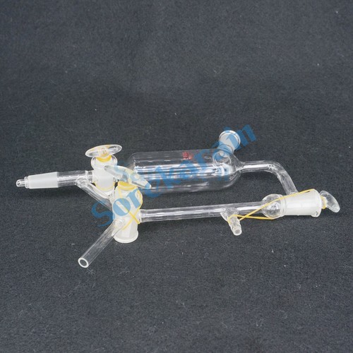 14/23 19/26 24/29 29/32 Female x Male Joint Glass Vacuum Distillation Receiver - Picture 2 of 12