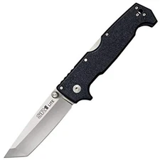 Cold Steel SR1 Series Tactical Folding Knife with Tri-Ad Lock and Pocket Clip,