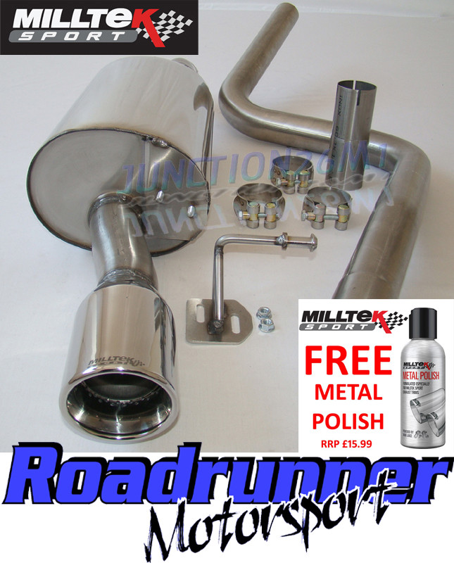 CAT BACK EXHAUST SYSTEM | NON RESONATED LOUDER | FIESTA ST150 CAT BACK EXHAUST SYSTEM | NON RESONATED LOUDER | FIESTA ST150
