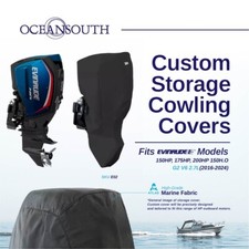Oceansouth Full Cover for Evinrude G2 V6 2.7L 25
