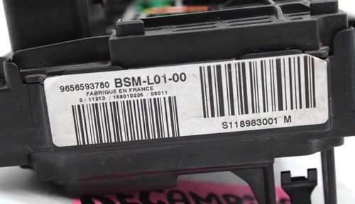Caja de Fusibles Peugeot 407 BSM-L01-00 9656593780 S118983001M S118983001 M - Picture 2 of 4