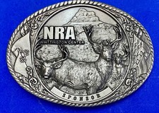 Deer Mountains - NRA National Rifle Association of America Vintage belt buckle