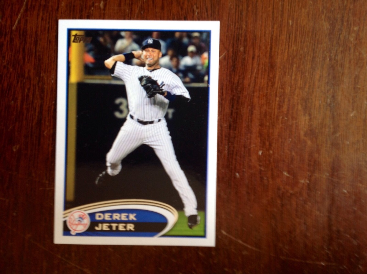 小物 Jeter Derek Jeter 2012 Topps Baseball Card New York Yankees #30 | eBay