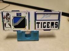 2021 National Treasures Kenneth Gainwell RPA Rookie Patch Auto Book Gold /32 