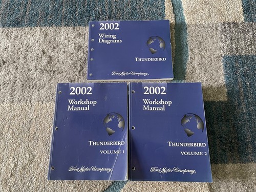 2002 Ford Thunderbird Workshop Service Repair Manuals & Wiring Diagrams Set