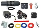 SuperAtv 4500 Lb. Utv/Atv Winch With Wireless Remote & Synthetic Rope
