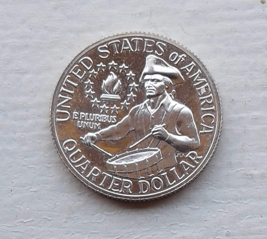 1776-1976-S GEM PROOF BICENT' QUARTER 40% SILVER BU UNCIRCULATED