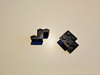 LEGO 18671 Bracket 3 x 2 x 1 1/3 with Bottom Tube; Black, 2 Stück
