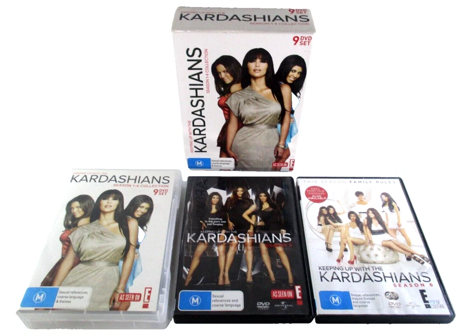 Keeping Up With The Kardashians Boxset Seasons 1-4 Season 5 Season 6 DVDs PAL R4 - Image 3 of 4