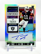 2023 Panini Contenders Rookie Conference Ticket Auto #'d /75 Tre Tucker