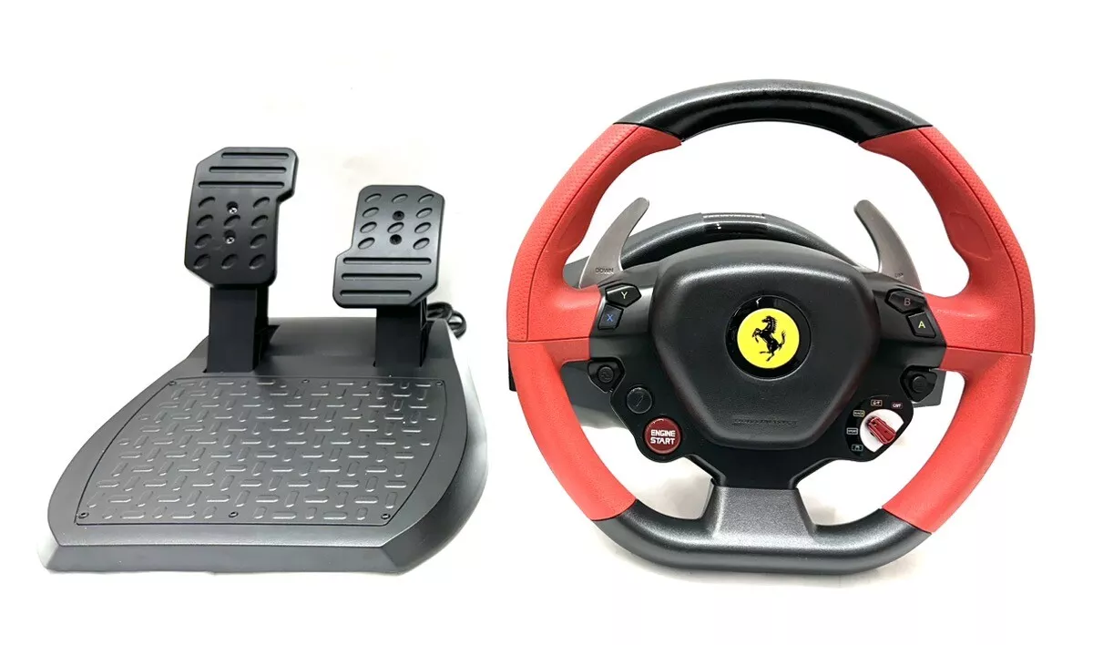 VOLANT THRUSTMASTER FERRARI 458 SPIDER XBOX ONE XBOX SERIES: :  CONSOLES ET ACCESSOIRES