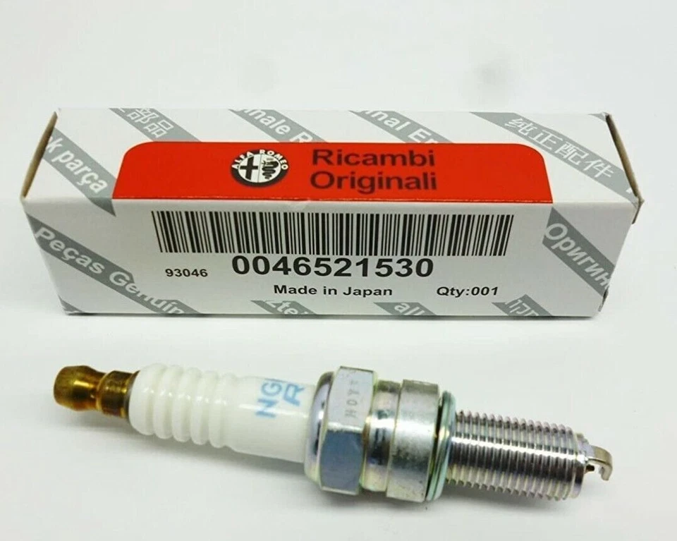 8 CANDELE ORIGINALI ALFA ROMEO 147 156 1,6 PLATI TWIN SPARK 4 PMR7A + 4 BKR6EKPA - Image 4 of 4