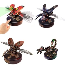 ROKR Mechanical Age Series Building Model DIY 3D Puzzle 4Kits  for Boy Xmas Gift