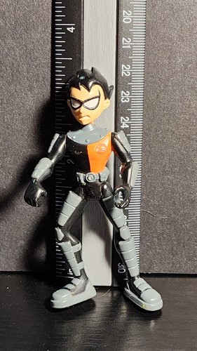 DC Teen Titans 3.5" SLADE ARMOR ROBIN Cartoon Network 2004