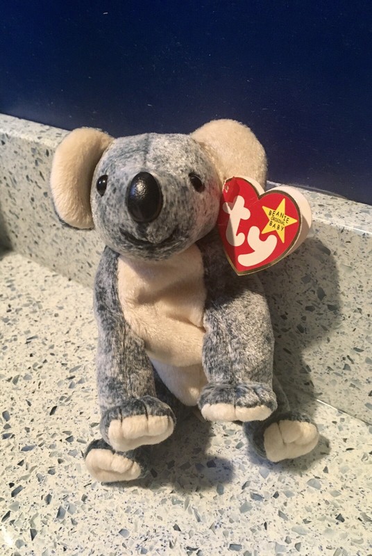 1999 Eucalyptus the Koala Beanie Baby, NWT ,So Cute!