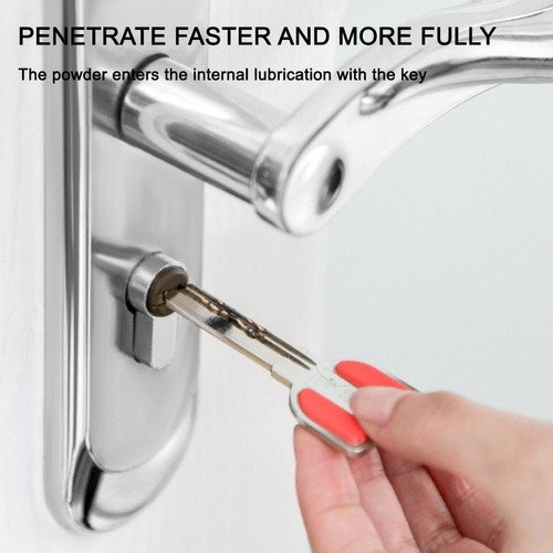 50ml New Graphite Fine Powder Lubricant For Lock Cylinder Car Padlock /UK 9CS9 - Picture 5 of 12