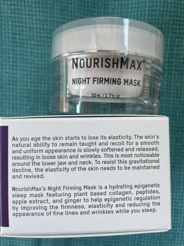 NourishMax Nacht Straffende Maske reduziert Linien Falten während Sie schlafen Unisex 5/26 - Bild 2 von 4