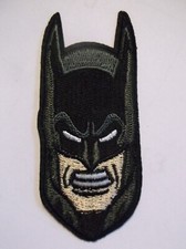 BATMAN Movie Patch Embroidered Iron or Sew on 3 3/4" x 1 5/8" NEW FREE US Mail