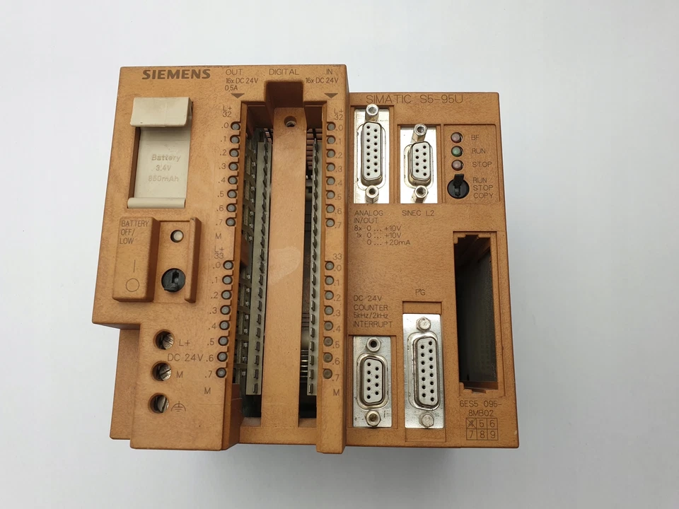 SIEMENS SIMATIC S5-95U 6ES5 095-8MB02 - Immagine 2 di 4