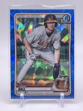 Adam Hall 2020 Bowman Chrome Sapphire #BCP-90 Baltimore Orioles