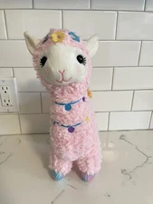 Pink Llama Alpaca Plush 14" Plush Stuffed Animal