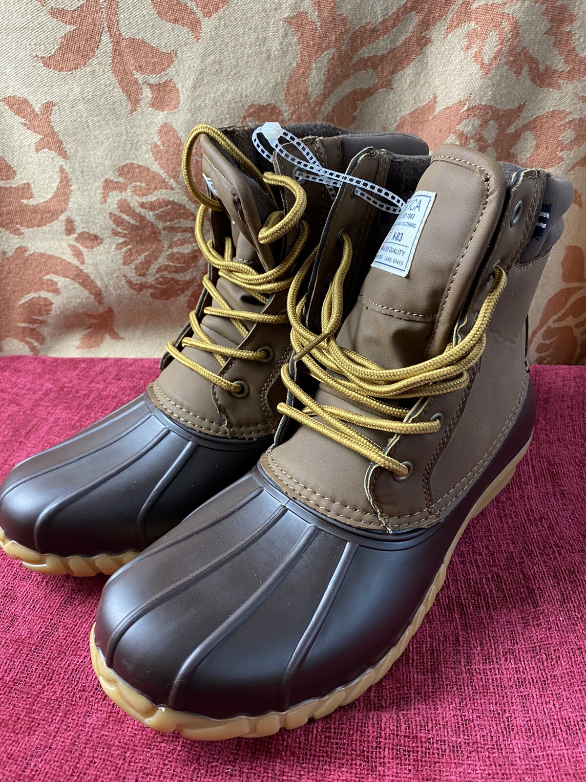 NEW Mens Nautica Duck Boots Channing 