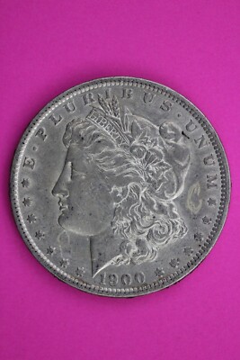 Graffiti 1900 O/CC Morgan Lady Liberty Silver Dollar Rare Key Date