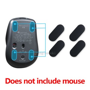 4 Sets Hotline Games Souris Pieds Patins pour Logitech MX Anywhere3 Souris de jeu