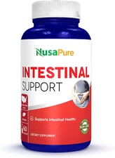 Intestinal Support for Humans (Non-Gmo), Wormwood, Garlic, Black Walnut Hull,...
