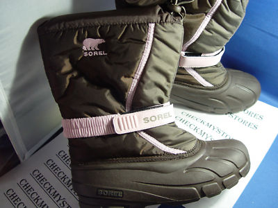 NIB SORELYouth Flurry™ TP WINTER SNOW BOOTS -25F