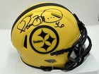 Jerome Bettis Autographed Pittsburgh Steelers Rave Mini Helmet ! BAS W